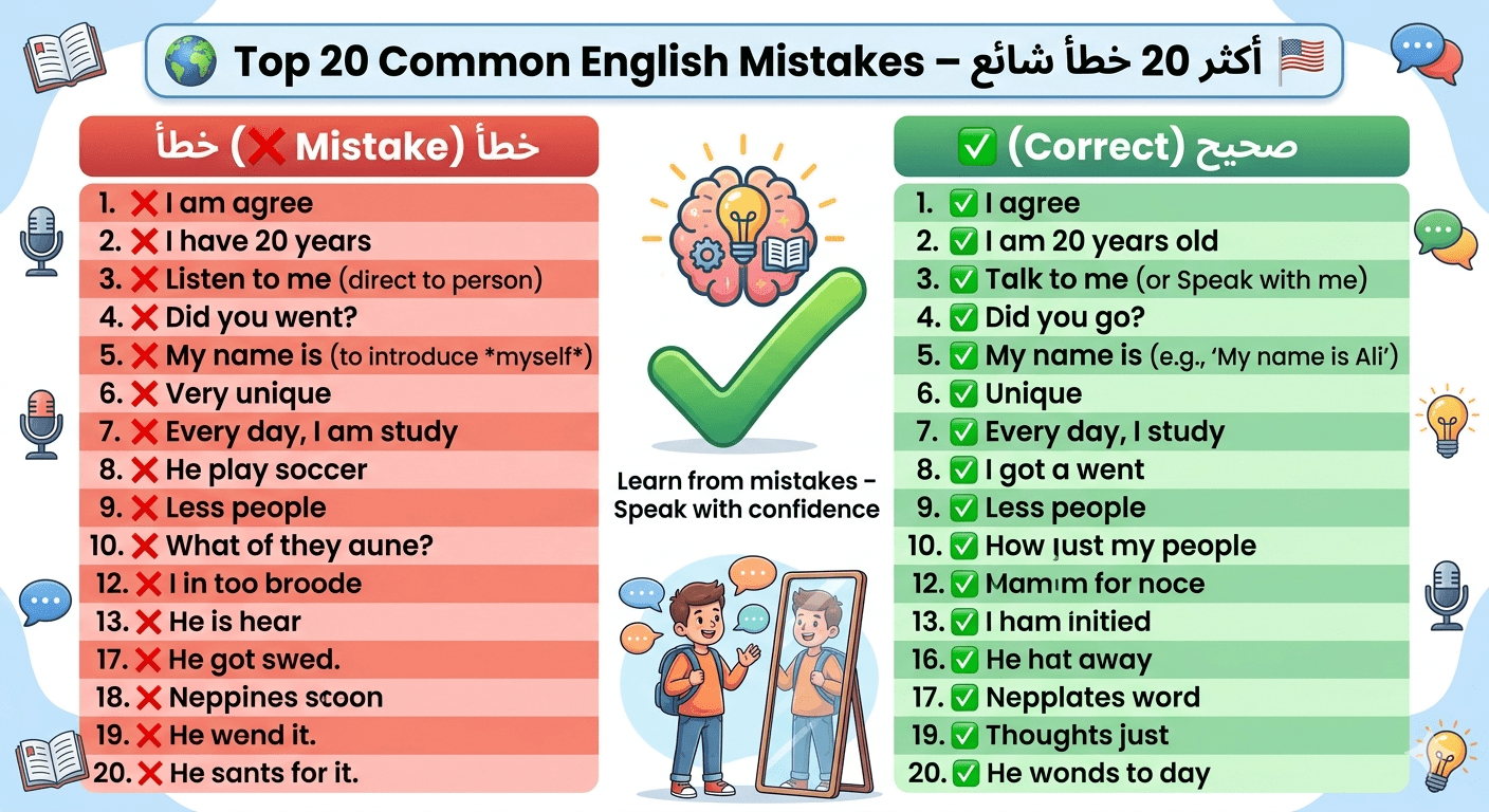 common mistakes