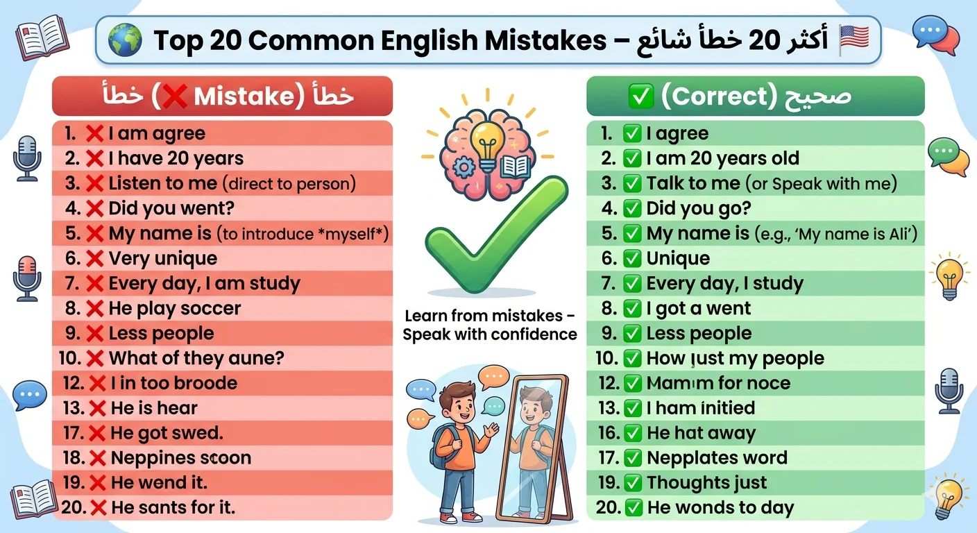 common mistakes