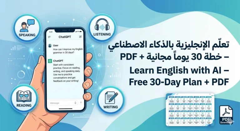كيفية تعلم الانجليزي بالذكاء الاصطناعي