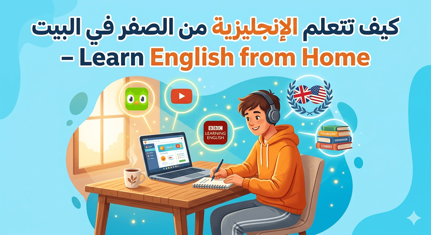 learn english at home