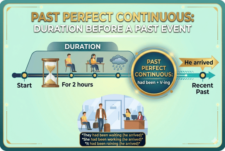 past perfect continues