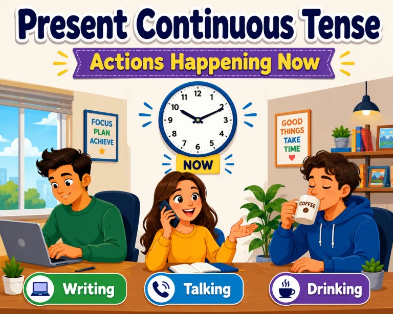 present continues tense
