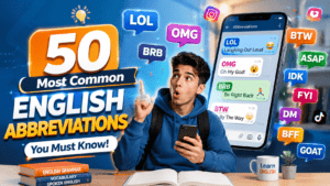 أشهر 200 اختصار إنجليزي مستخدم في المحادثات ووسائل التواصل الاجتماعي مع المعاني والأمثلة