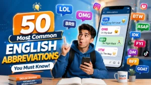 أشهر 200 اختصار إنجليزي مستخدم في المحادثات ووسائل التواصل الاجتماعي مع المعاني والأمثلة